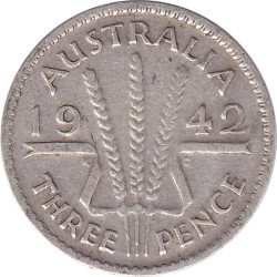 Australia - 3 pence -...