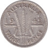 Australia - 3 pence - George VI - 1942 Melbourne - No 37