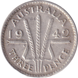 Australia - 3 pence -...