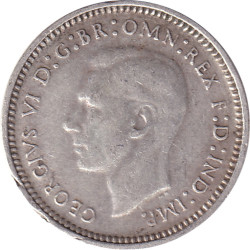 Australia - 3 pence - George VI - 1942 Melbourne - No 38