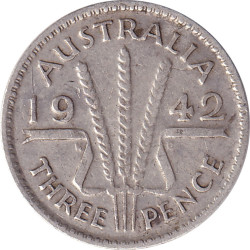 Australia - 3 pence -...
