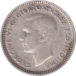 Australia - 3 pence - George VI - 1942 Melbourne - No 39