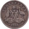 Australia - 3 pence - George VI - 1942 Melbourne - No 40