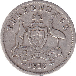Australia - 3 pence -...