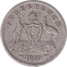 Australia - 3 pence - Edward VII - 1910 - No 49
