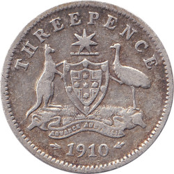 Australia - 3 pence -...