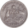 Australia - 3 pence - Edward VII - 1910 - No 62