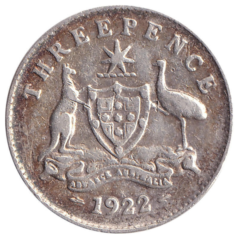 Australia - 3 pence - Edward VII - 1910 - No 58