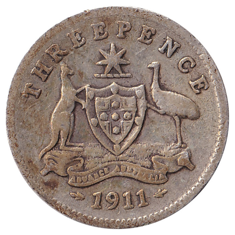 Australia - 3 pence - George V - 1924 - No 46