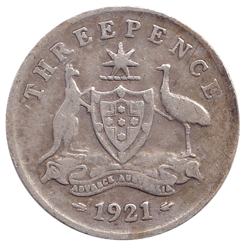 Australia - 3 pence - George V - 1934 - No 51