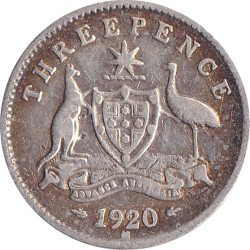 Australia - 3 pence -...