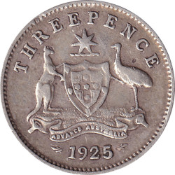 Australia - 3 pence -...