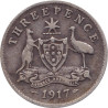Australia - 3 pence - George V - 1925 - No 60