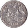 Australia - 3 pence - George V - 1917 M - No 61