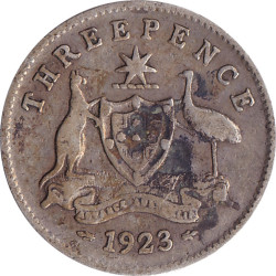 Australia - 3 pence -...