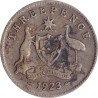 Australia - 3 pence - George V - 1936 - No 66