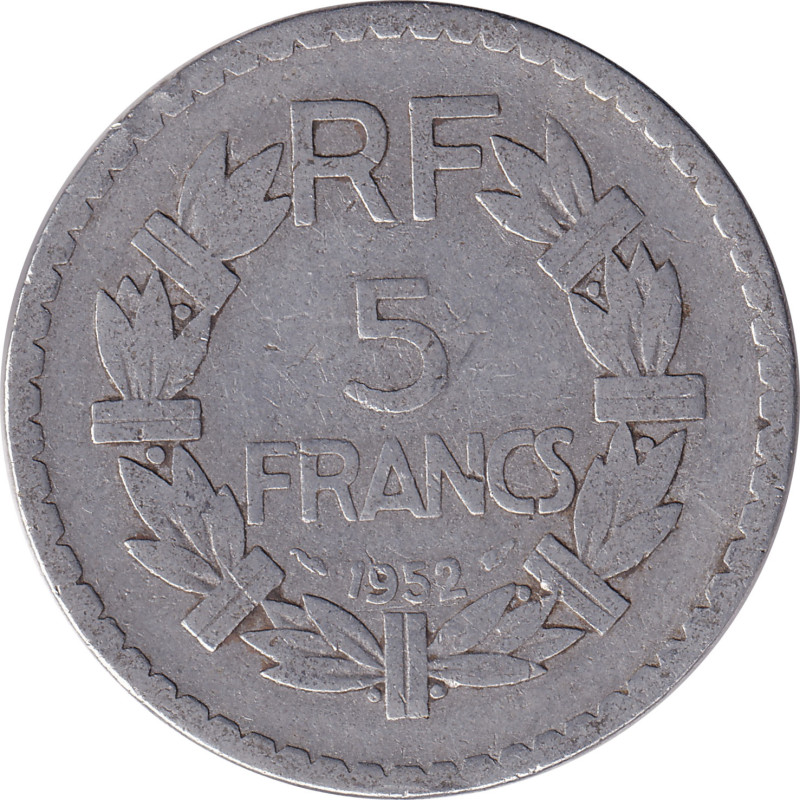 France - 5 francs - Lavrillier - 1946 C