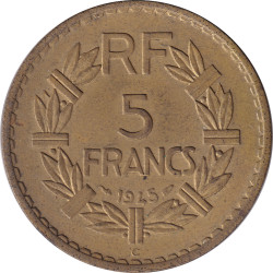 France - 5 francs -...