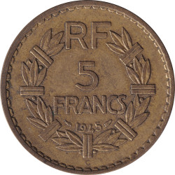 France - 5 francs -...