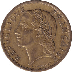 France - 5 francs - Lavrillier - 1945 C - No 80