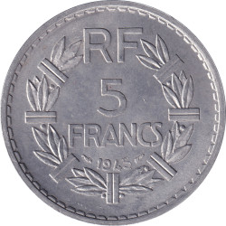 France - 5 francs -...