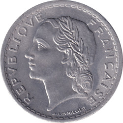 France - 5 francs - Lavrillier - 1945 - No 82