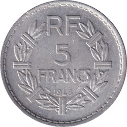 France - 5 francs -...