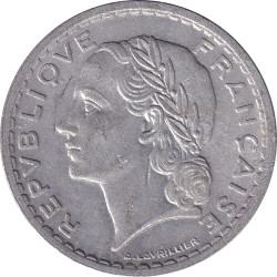 France - 5 francs - Lavrillier - 1945