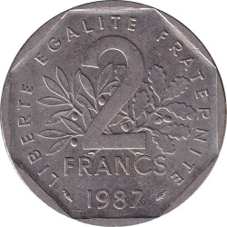 France - 2 francs -...
