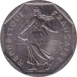 France - 2 francs - Semeuse - 1987 - No 87