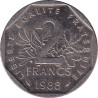 France - 2 francs - Semeuse - 1995 - No 88