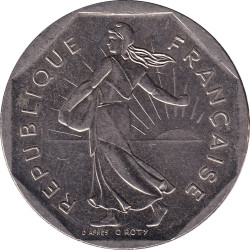France - 2 francs - Semeuse - 1995 - No 88