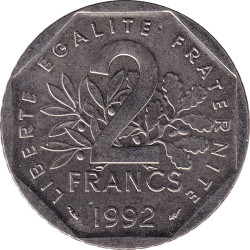 France - 2 francs - Semeuse...