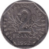 France - 2 francs - Semeuse - 1988 - No 89