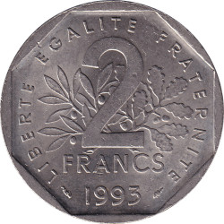 France - 2 francs - Semeuse...