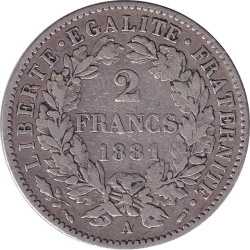 France - 2 francs - Cérès -...