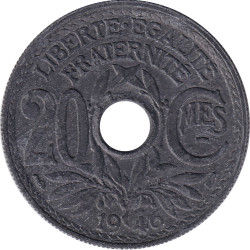France - 20 centimes -...