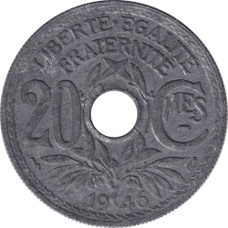 France - 20 centimes -...
