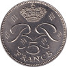 Monaco - 10 francs - Rainier III - Date simple - 1976 - No107