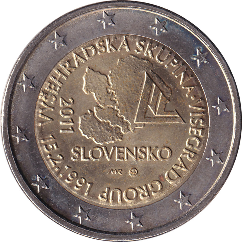 Slovakia - 2 euro - Mission Kyrill - 2013 - No 122