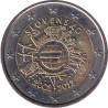 Slovakia - 2 euro - Groupe de Visegrad - 2011 - No 123
