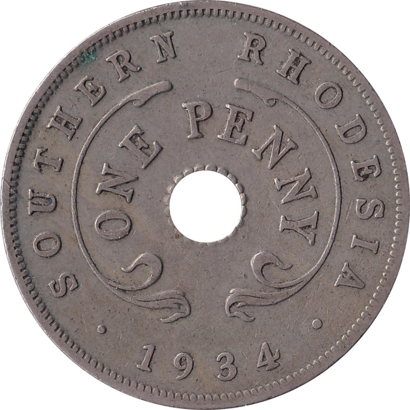 Rhodesia - 1/2 penny - George VI - 1943 - No 127