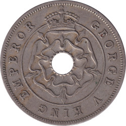 Rhodesia - 1/2 penny - George VI - 1943 - No 127