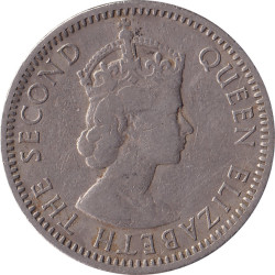 Chypre - 25 mils - Elizabeth II -  1955