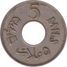 Palestine - 5 mils - Rameaux - 1935 - No 136