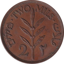 Palestine - 1 mil - Plant -...