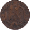 France - 5 centimes - Napoléon III - Bare head - 1856 A - No140