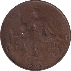 France - 5 centimes -...