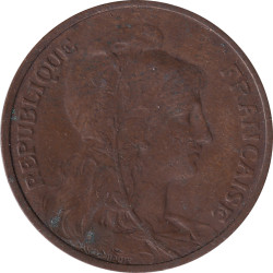 France - 5 centimes - Napoléon III - Bare head - 1855 MA - No142
