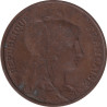 France - 5 centimes - Napoléon III - Bare head - 1855 MA - No142